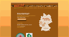 Desktop Screenshot of brennholz-mueller.de